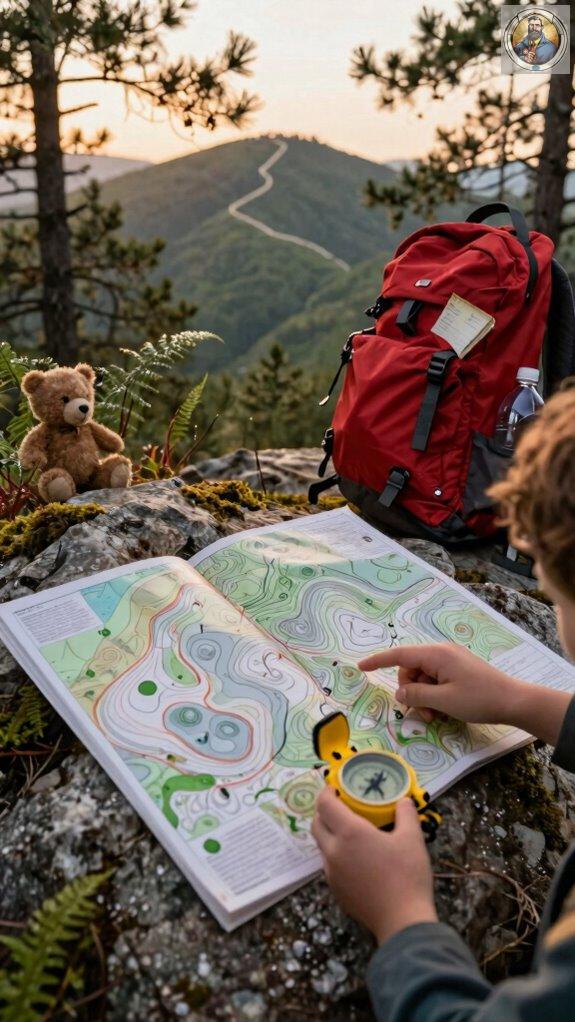 identify landmarks on map