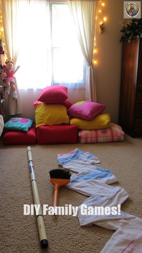 improvised athletic challenge fun