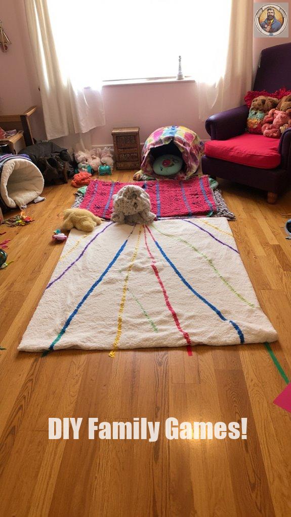 indoor fun with obstacles