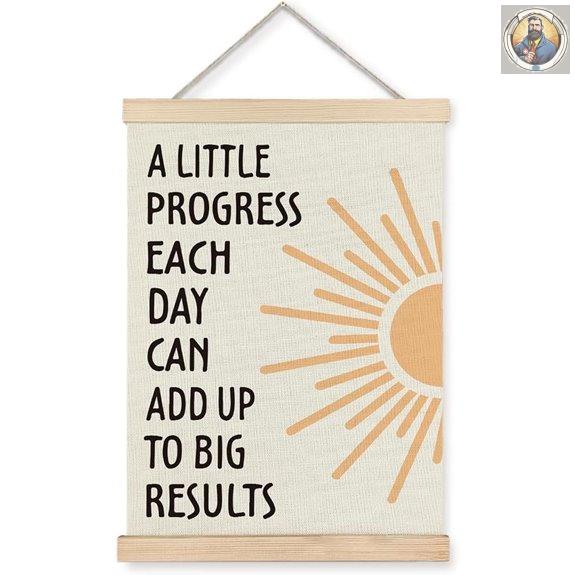 Supwhd Inspirational Affirmations Wall Decor (12x16)