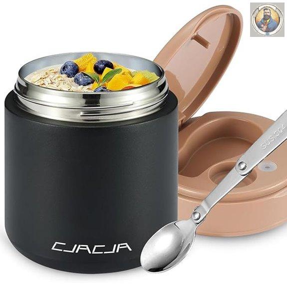 Hot Food Kids Insulated Food Jar with Spoon