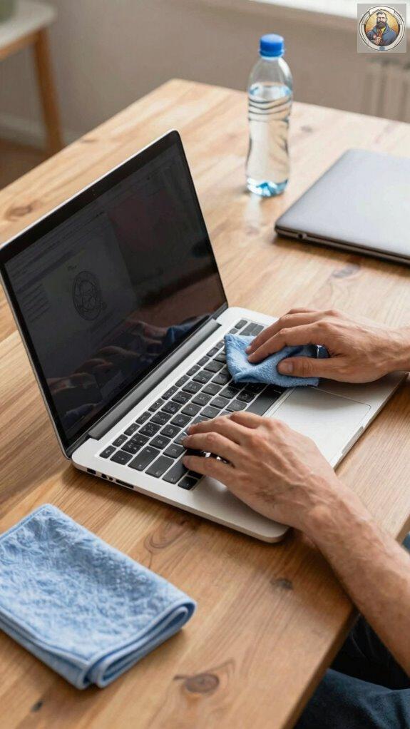 keep laptop clean and protected
