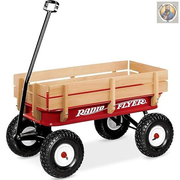 Radio Flyer Kids All-Terrain Wagon for Outdoor Play