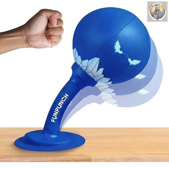 Rage Bag Punching Bag for Kids and Adults Suction Cup Boxing Bag