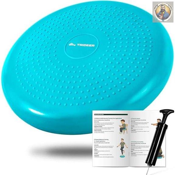 Trideer Wobble Cushion Balance Disc for Kids