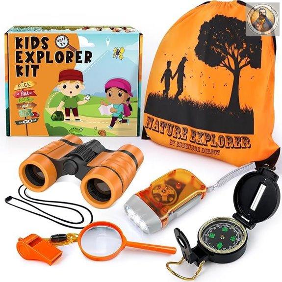 ESSENSON Kids Explorer Kit with Binoculars