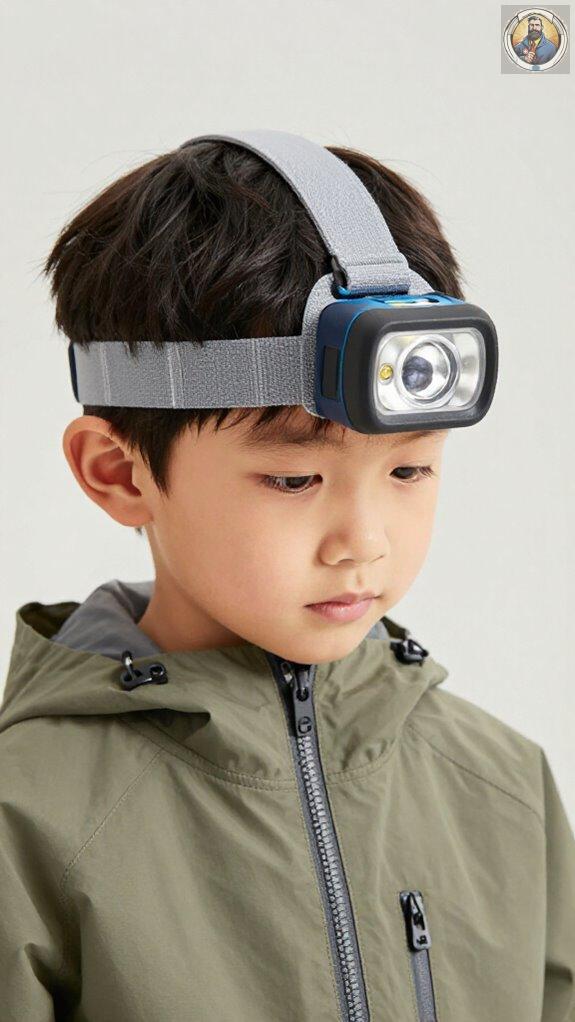 kids headlamp safety features