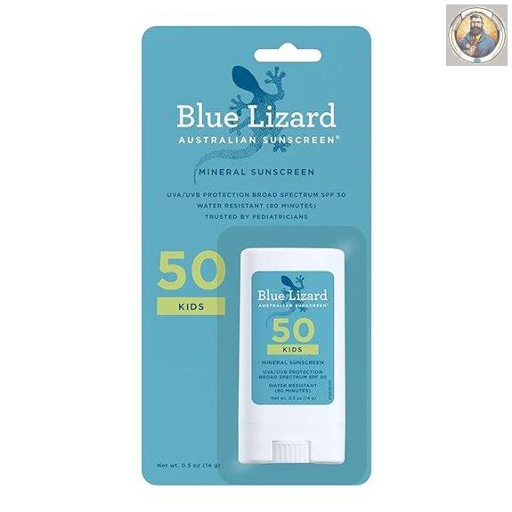 Blue Lizard Kids Mineral SPF 50 Sunscreen Stick