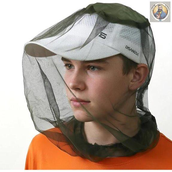 Kids Mosquito Head Net Mesh (2pcs) for Outdoor Activities
