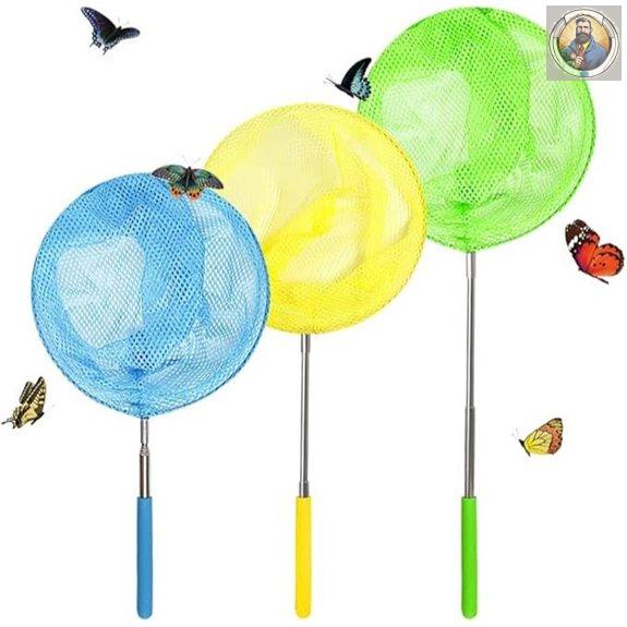 kids telescopic butterfly nets