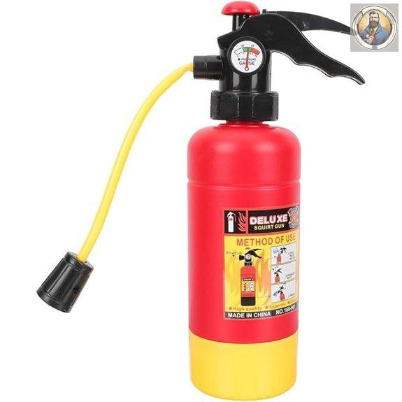 Fire Extinguisher Toy for Kids with Water Squirter