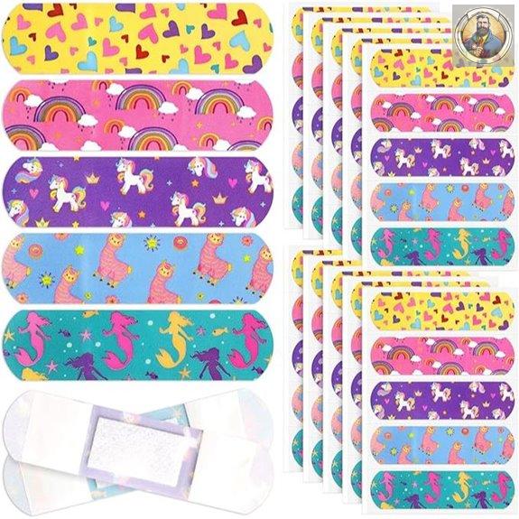 Tondiamo Kids Cartoon Bandages Waterproof Assorted Styles