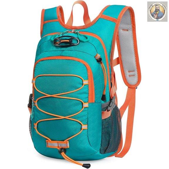 Kids Hiking Backpack with Hydration Waterproof 12L