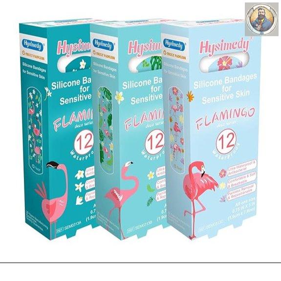 Hysimedy Kids Silicone Bandages Waterproof Hypoallergenic 36ct