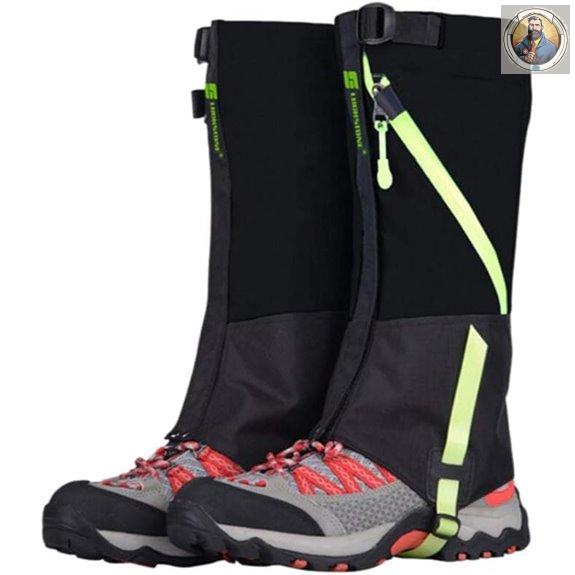 Children Waterproof Snow Gaiters for Hiking and Climbing
