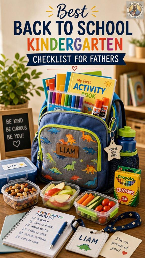 kindergarten father s back to school checklist