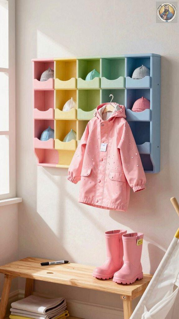 label store check rain gear