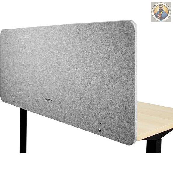 VIVO 60x24 Inch Privacy Panel Acoustic Divider
