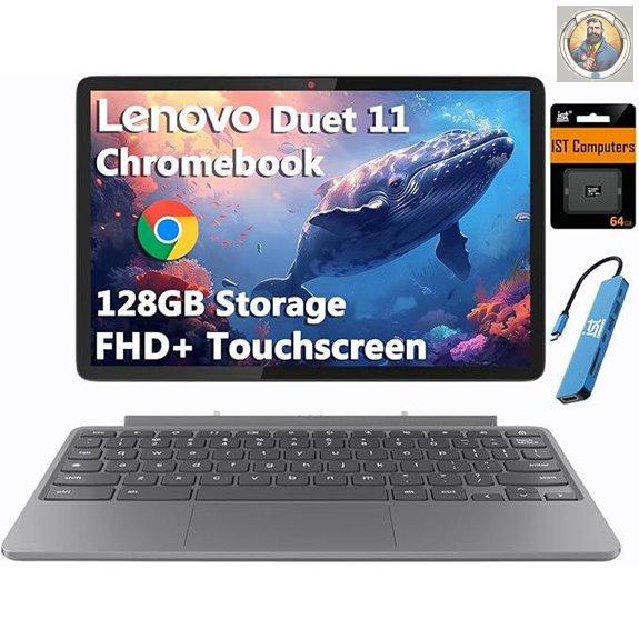 Lenovo Chromebook Duet Gen 9 2-in-1 Tablet Laptop