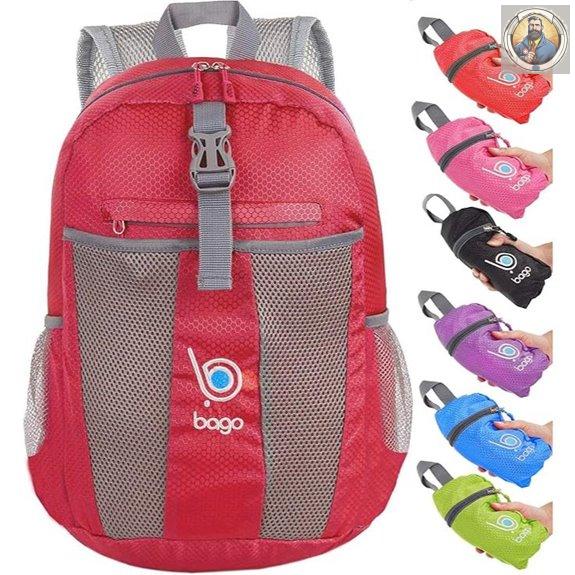 Bago 25L Lightweight Foldable Hiking Daypack