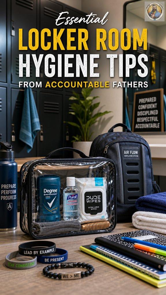 locker room hygiene advice