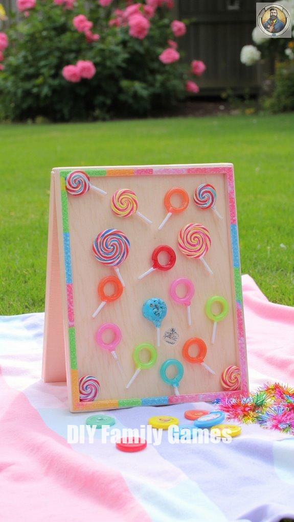 lollipop ring toss game