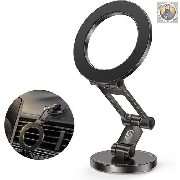 Syncwire MagSafe Car Mount for iPhone 14-17 with 360° Rotation