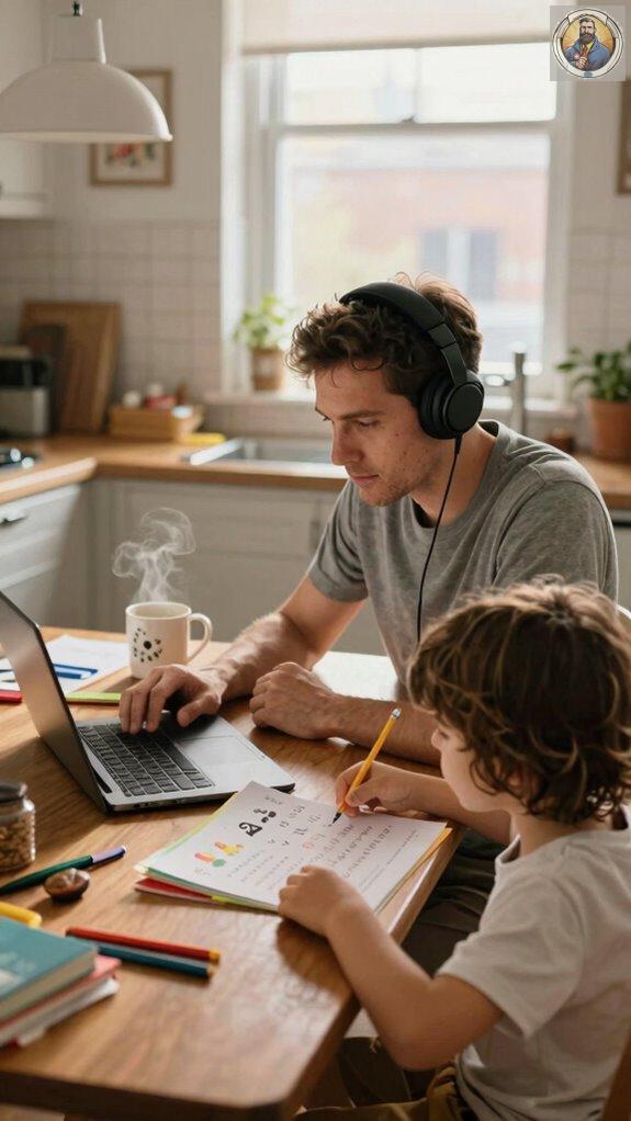 manage homework with patience