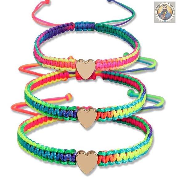 Mommy & Me Heart Bracelets for First Day of School