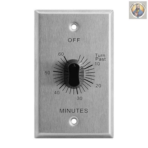 SURAIELEC Mechanical 60-Minute Countdown Timer Switch