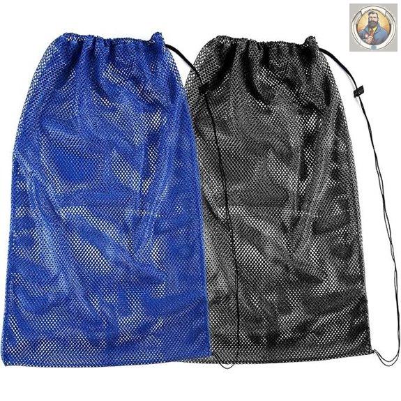 Mesh Gear Bag for Snorkel & Diving Equipment (2 Pack)