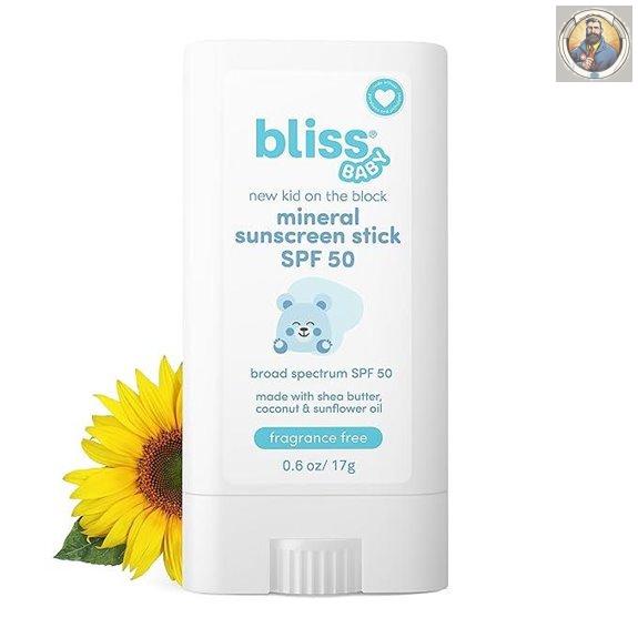 Bliss Baby Mineral Sunscreen Stick SPF 50