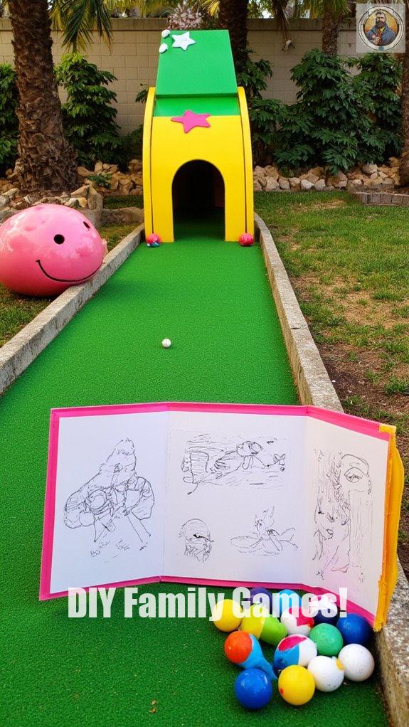 mini golf course design