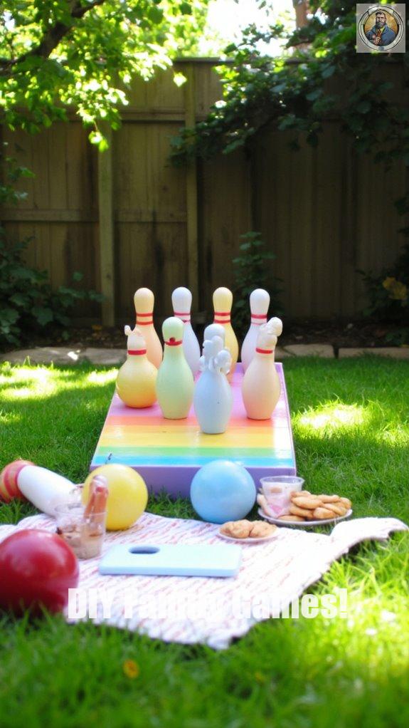 miniature portable bowling fun