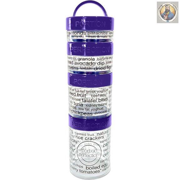 Stackable Snack Containers for Weight Management