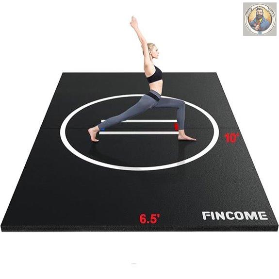 10' x 10' Wrestling Mat for BJJ and MMA Training