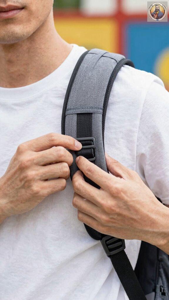 padded straps ensure comfort