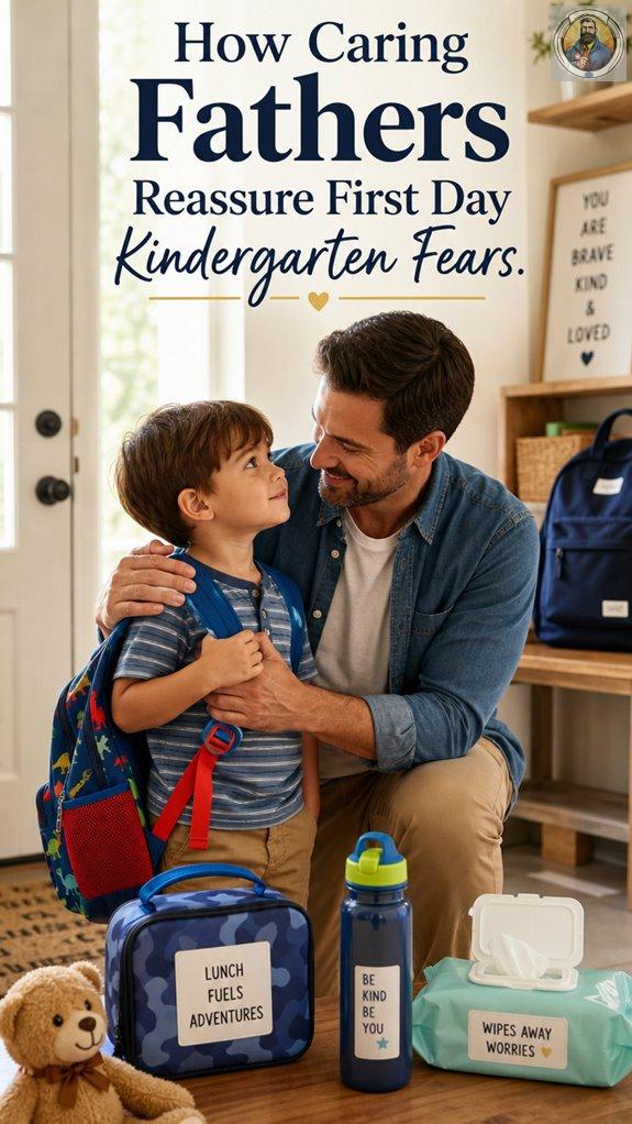 parents comfort anxious children