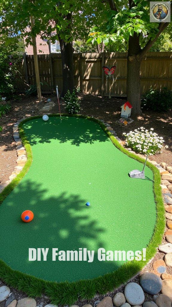 perfect backyard putting location