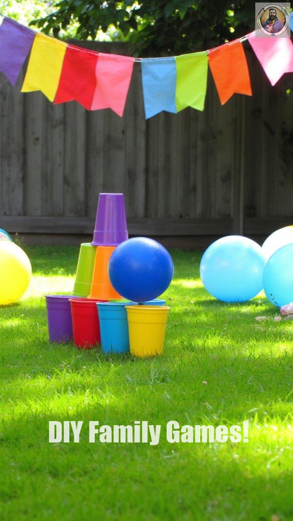 plastic cup knockdown fun