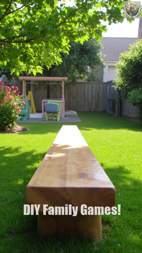 playground balancing beam features