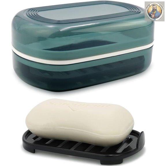 Travel Soap Container with Lid for Travel and Camping