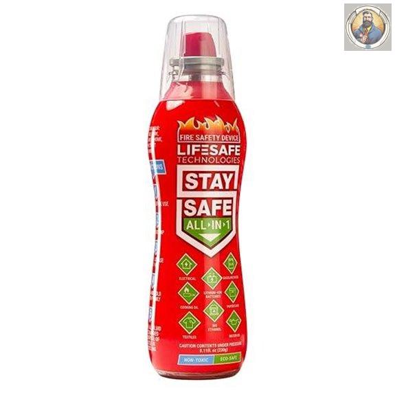 LifeSafe StaySafe Portable Fire Extinguisher