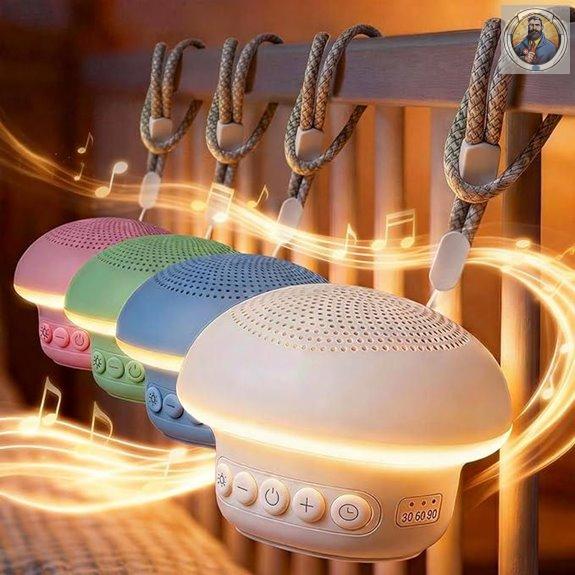 Portable White Noise Sound Machine with 20 Sounds