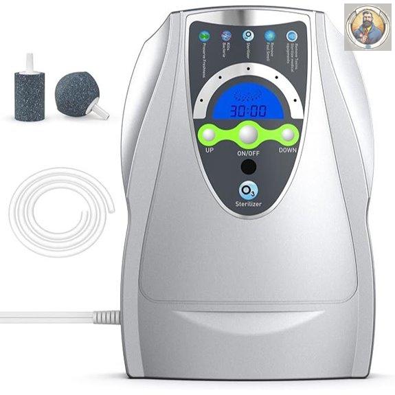 Multifunctional Portable Ozone Generator with Timer