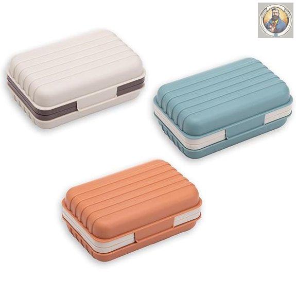 Travel Soap Containers (3 Pack) for On-the-Go