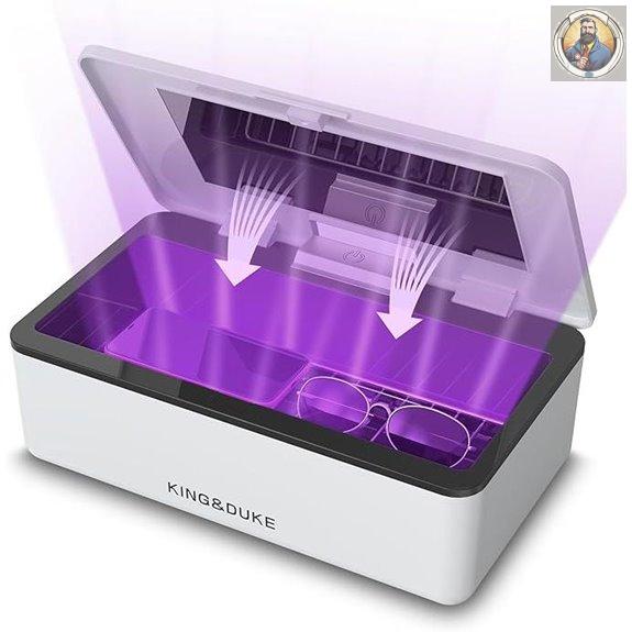 KING&DUKE Portable UV Phone Sanitizer Box