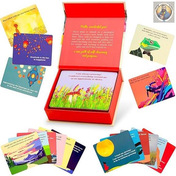 HALD Positive Affirmation Cards with Mindfulness Exercises