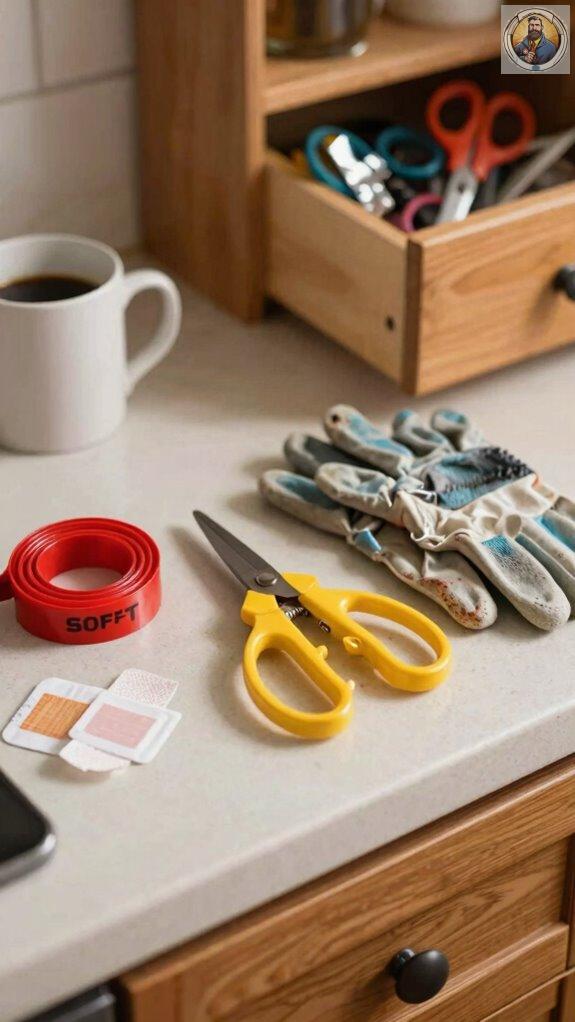 prepared for kitchen emergencies