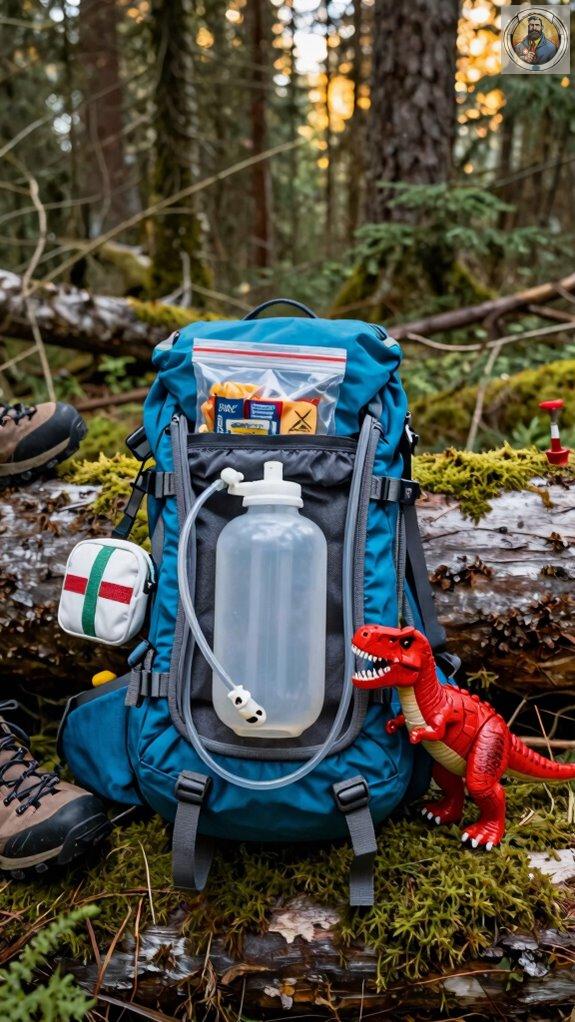 proper hydration pack setup